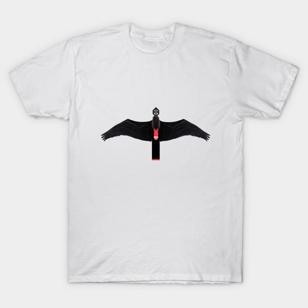 THE RISE OF THE BLACK SWAN T-Shirt by gabor_paszti